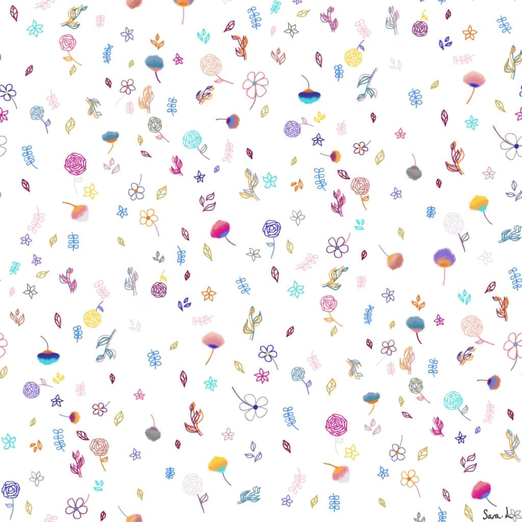 Deep Ocean Blooms (Light)